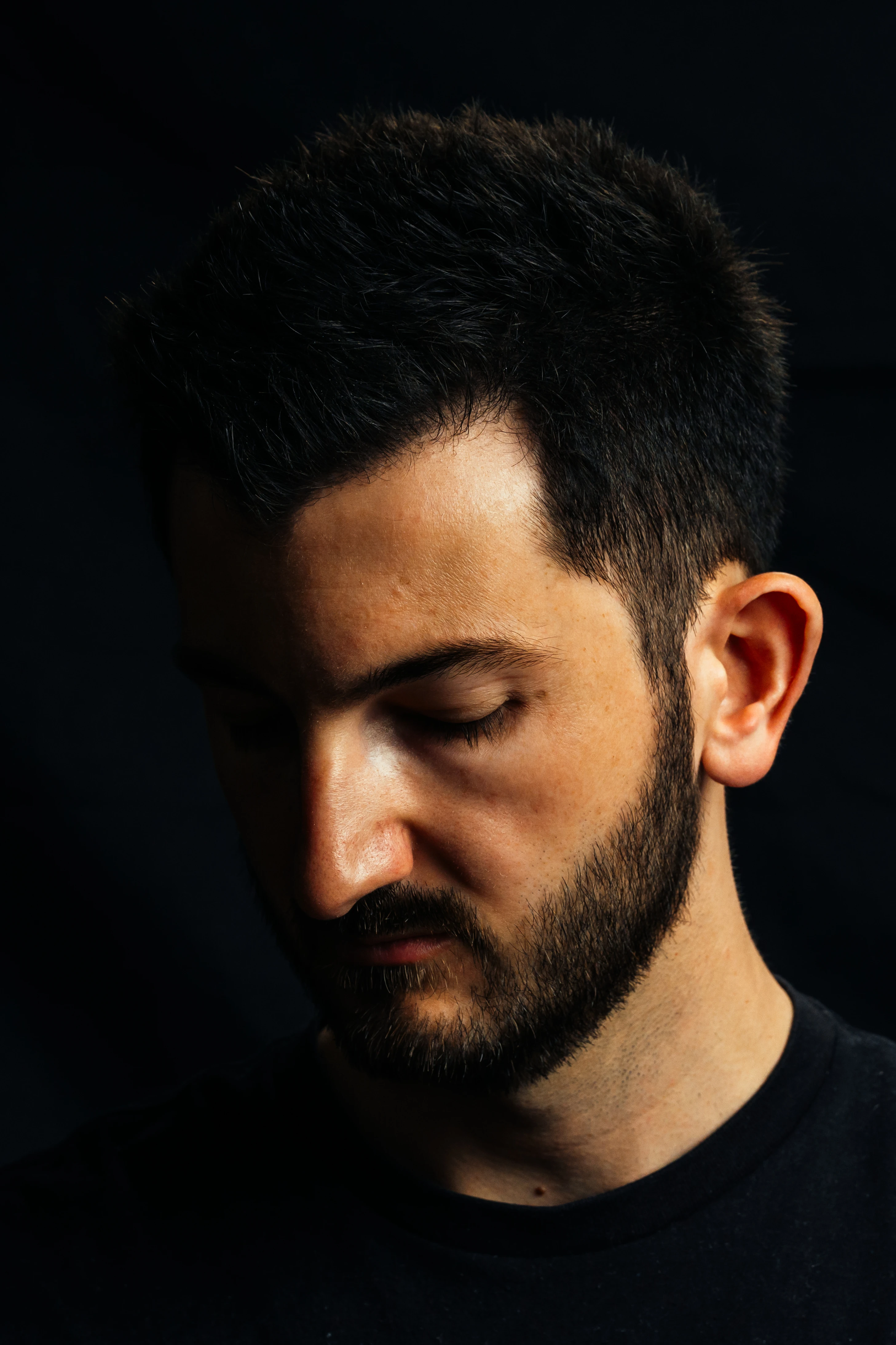 Mark Hadj Hamou on set