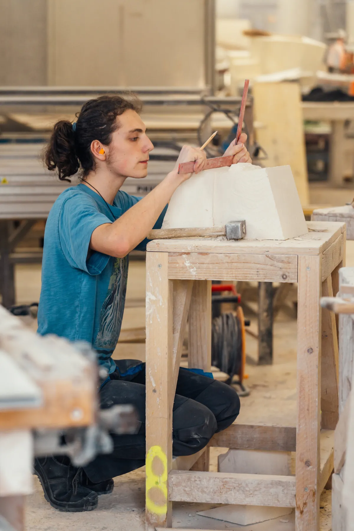 Banque de photos en ateliers