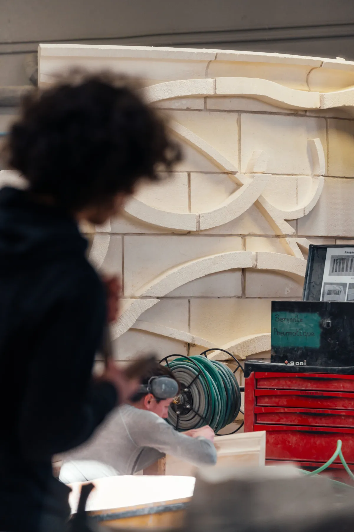 Banque de photos en ateliers